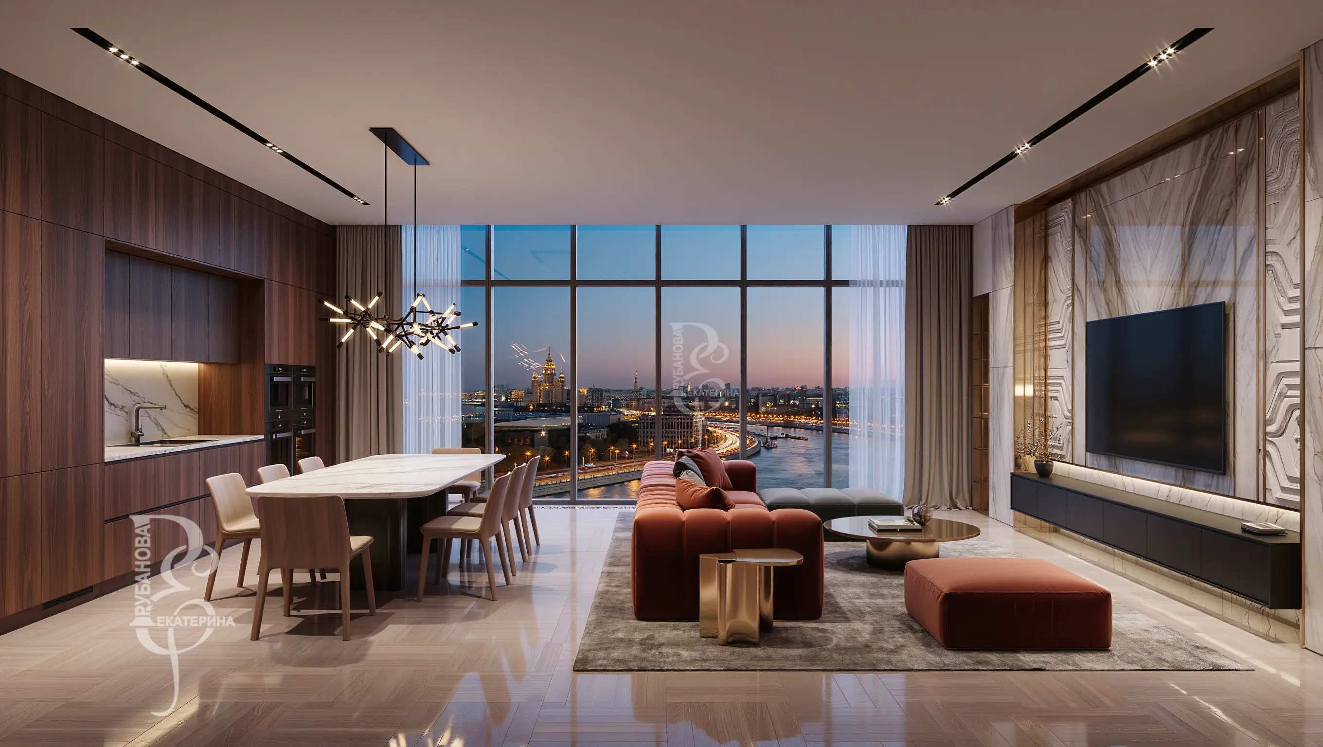 Апартаменты 164 м² — Москва